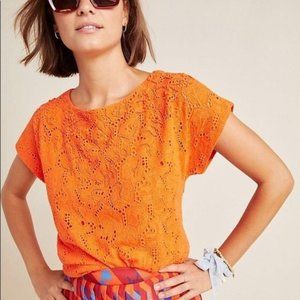 Anthropologie Maeve Karine Lace Beaded Top - 12